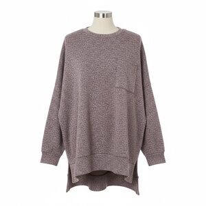 Zenana $38 Maroon Drop Shoulder Oversized Top S P2P 30” Cozy